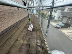さいたま市浦和区にて屋根修理（コロニアル屋根のカバー工法）施工前