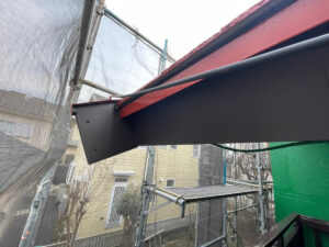 さいたま市浦和区にて屋根修理（葺き替え工事、雨樋工事、破風板金巻き）