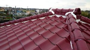 さいたま市浦和区にて屋根修理〈漆喰工事・棟のラバー工法〉