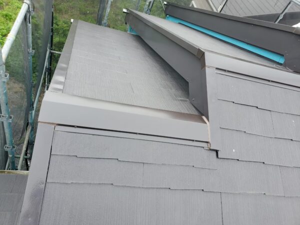 さいたま市岩槻区にて屋根修理＜棟板金の交換＞の施工後写真