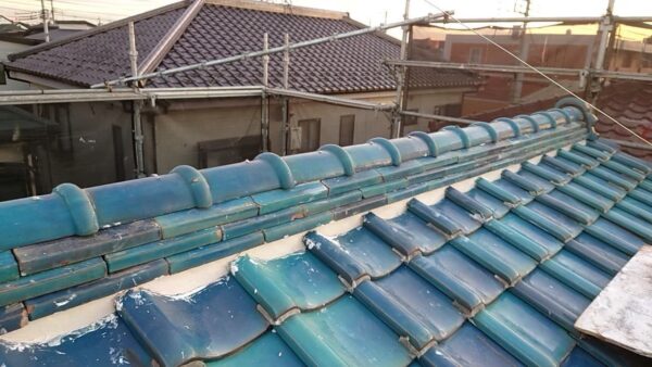 さいたま市浦和区にて屋根修理〈築31年瓦屋根の棟積み直し〉の施工後写真