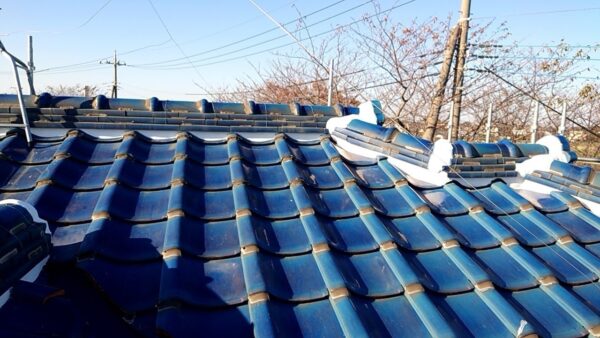 さいたま市浦和区にて屋根修理〈漆喰の詰め直し・漆喰工事〉の施工後写真