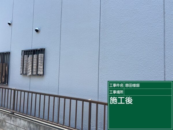 さいたま市浦和区外壁補修〈外壁の張り替え・大工工事〉の施工後写真